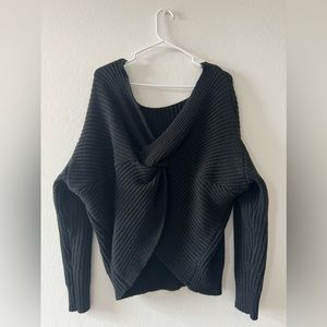 Black Knit Sweater